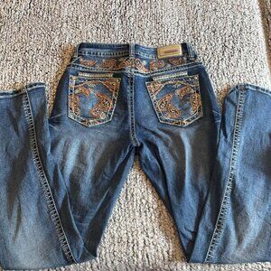 Women's Blue and Navy Jeans